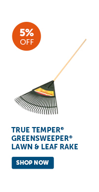 Pro_Cta_True Temper Greensweeper Lawn & Leaf Rake - Shop Now