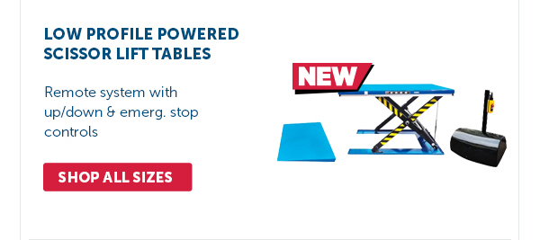 Pro_Cta_Low Profile Powered Scissor Lift Tables - Shop Now