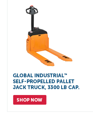 Pro_Cta_Global Industrial Self-Propelled Pallet Jack Truck, 3300 Lb Cap. - Shop Now