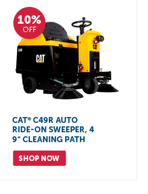 Pro_Cta_Cat C49R Auto Ride-On Sweeper, 49" Cleaning Path - Shop Now