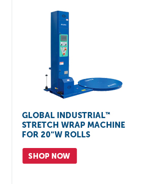 Pro_Cta_Global Industrial Semi-Automatic Stretch Wrap Machine For 20"W Rolls - Shop Now