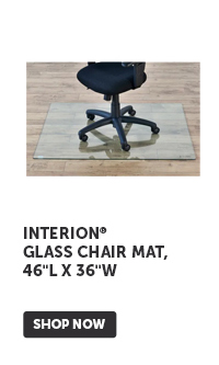 Pro_Cta_Interion Glass Chair Mat, 46"L x 36"W - Shop Now