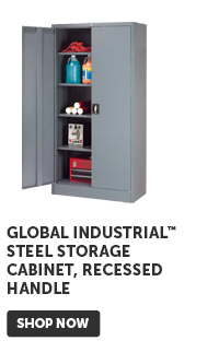 Pro_Cta_Global Industrial Steel Storage Cabinet, Recessed Handle - Shop Now