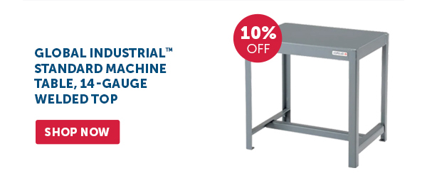 Pro_Cta_Global Industrial Standard Machine Table, 14-Gauge Welded Top - Shop Now