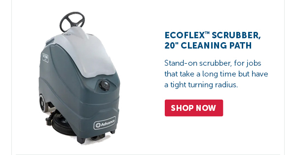 Pro_Cta_EcoFlex Scrubber, 20" Cleaning Path - Shop Now