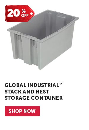 Pro_Cta_Global Industrial Stack and Nest Storage Container - Shop Now