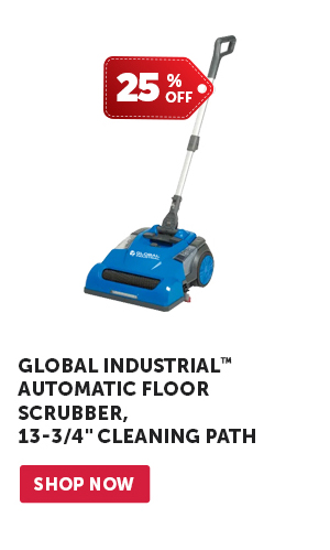 Pro_Cta_Global Industrial Automatic Floor Scrubber, 13-3/4" Cleaning Path - Shop Now