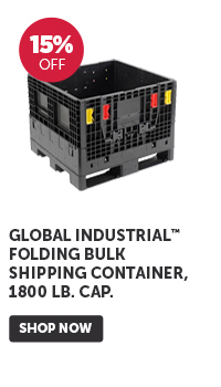 Pro_Cta_Global Industrial Folding Bulk Shipping Container, 1800 Lb. Cap. - Shop Now