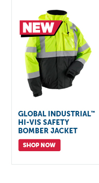 Pro_Cta_Global Industrial Hi-Vis Safety Bomber Jacket - Shop Now