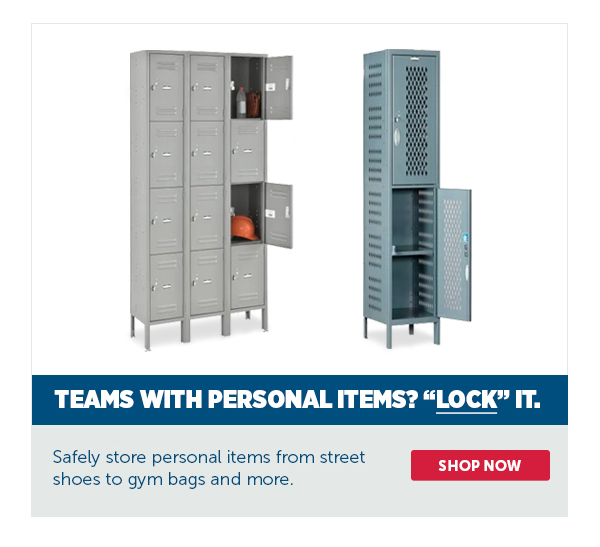 Pro_Cta_Teams With Personal Items? "LOCK" IT. - Shop Now