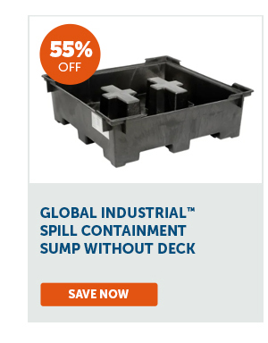 Pro_Cta_Global Industrial Spill Containment Sump Without Deck - Save Now