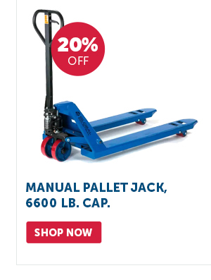 Pro_Cta_Manual Pallet Jack, 6600 Lb. Cap. - Shop Now