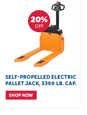 Pro_Cta_Self-Propelled Electric Pallet Jack, 3300 Lb. Cap. - Shop Now