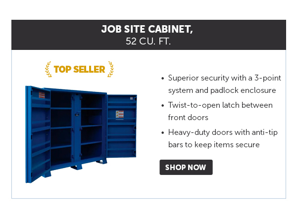 Pro_Cta_Global Industrial Job Site Cabinet, 52 Cu. Ft. - Shop Now