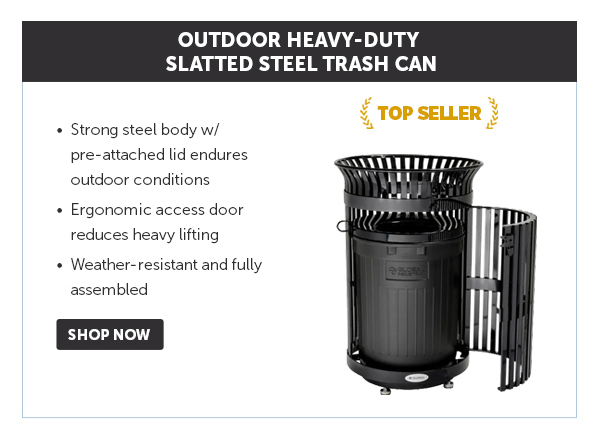 Pro_Cta_Global Industrial Outdoor Heavy-Duty Slatted Steel Trash Can - Shop Now