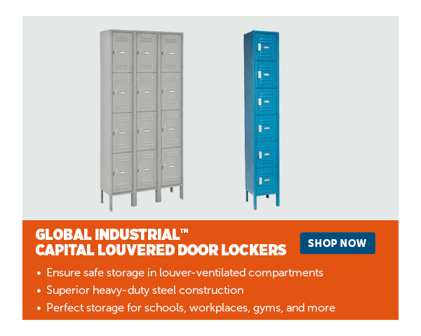 Pro_Cta_Global Industrial Capital Louvered Door Lockers - Shop Now