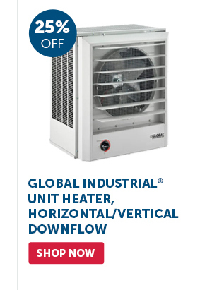 Pro_Cta_Global Industrial Unit Heater, Horizontal/Vertical Downflow - Shop Now