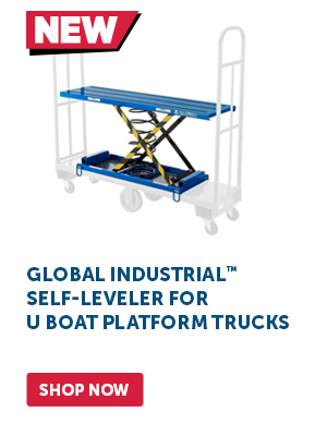 Pro_Cta_Global Industrial Self-Leveler for U Boat Platform Trucks - Shop Now