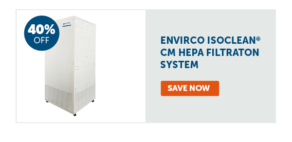 Pro_Cta_Envirco IsoClean CM HEPA Filtraton System - Save Now