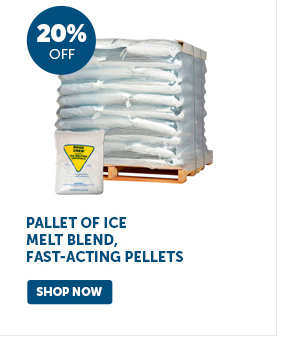 Pro_Cta_Pallet of Ice Melt Blend, Fast-Acting Pellets - Shop Now