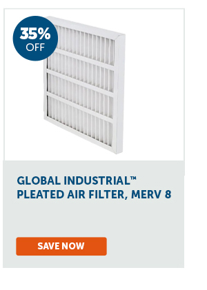 Pro_Cta_Global Industrial Pleated Air Filter, MERV 8 - Save Now