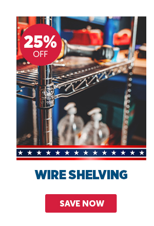 Pro_Cta_Wire Shelving - Save Now