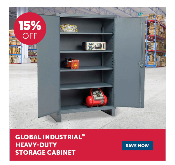Pro_Cta_Global Industrial Heavy-Duty Storage Cabinet - Save Now