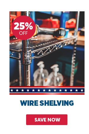 Pro_Cta_Wire Shelving - Save Now