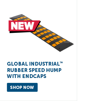 Pro_Cta_Global Industrial Rubber Speed Hump With Endcaps - Shop Now
