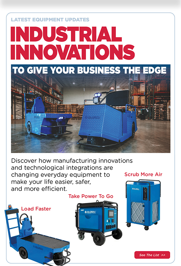 Latest Equipment Updates Industrial Innovations