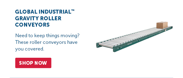 Pro_Cta_Global Industrial Gravity Roller Conveyors - Shop Now