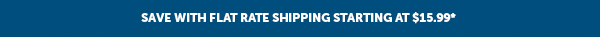 Flat Rate Shipping