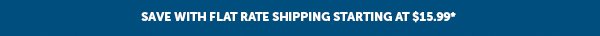 Flat Rate Shipping