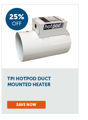 Pro_Cta_TPI Hotpod Duct Mounted Heater - Save Now