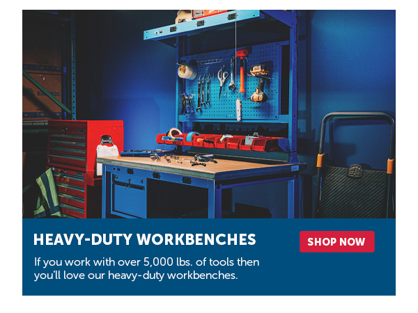 Pro_Cta_Heavy-Duty Workbenches - Shop Now