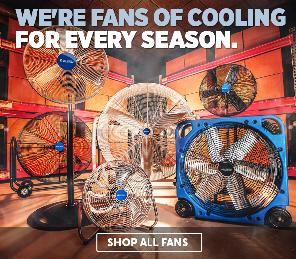 Her_Cta_We're Fans Of Cooling For Any Season. - Shop All Fans