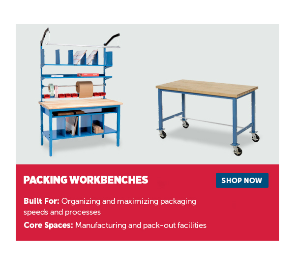Pro_Cta_Packing Workbenches - Shop Now