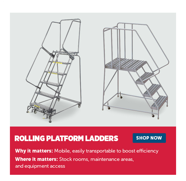 Pro_Cta_Rolling Platform Ladders - Shop Now