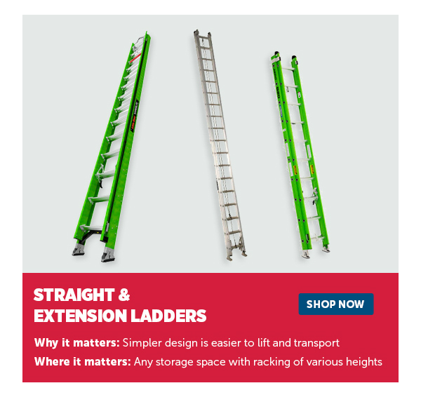 Pro_Cta_Straight & Extension Ladders - Shop Now