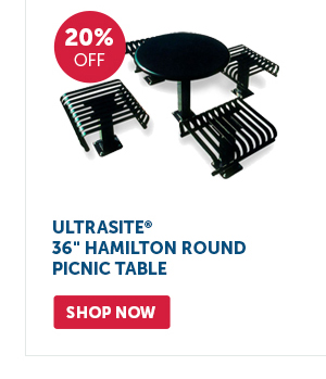 Pro_Cta_UltraSite 36" Hamilton Round Picnic Table - Shop Now