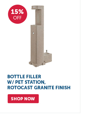 Pro_Cta_Bottle Filler w/ Pet Station, Rotocast Granite Finish - Shop Now
