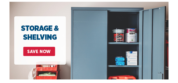 Pro_Cta_Storage & Shelving - Save Now