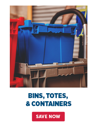 Pro_Cta_Bins, Totes, & Containers - Save Now