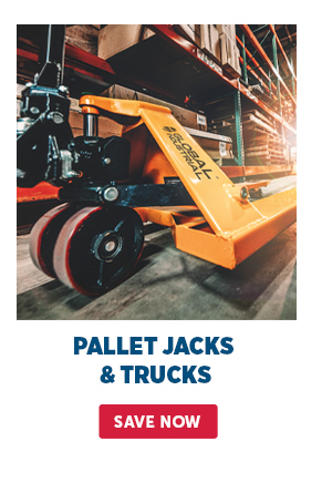 Pro_Cta_Pallet Jacks & Trucks - Save Now
