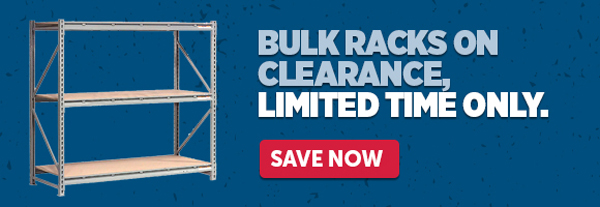 Bulk Racks On Clearance, Limited Time Only