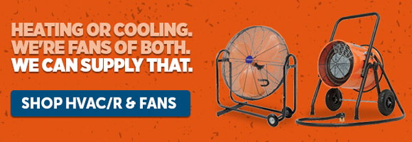 Heating Or Cooling. We're Fans Of Both. We Can Supply that. - Shop Hvac/R & Fans