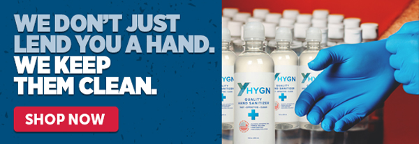 We Don't Just Lend You A Hand. We Keep Them Clean. - Shop Now