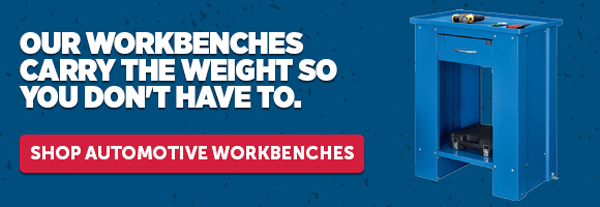 Our Workbenches Carry The Weight So You Don't Have To. - Shop Automotive Workbenches