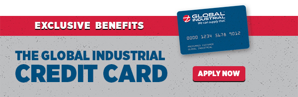 Exclusive Benefits. The Global Industrial Credit Card. Apply Now