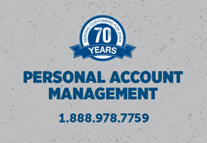 Personal Account Management